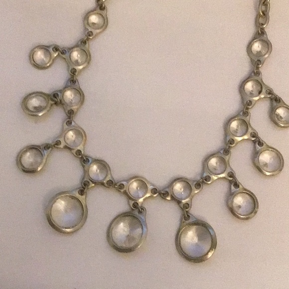 Cleopatra style necklace with multiple dangles - Picture 3 of 3